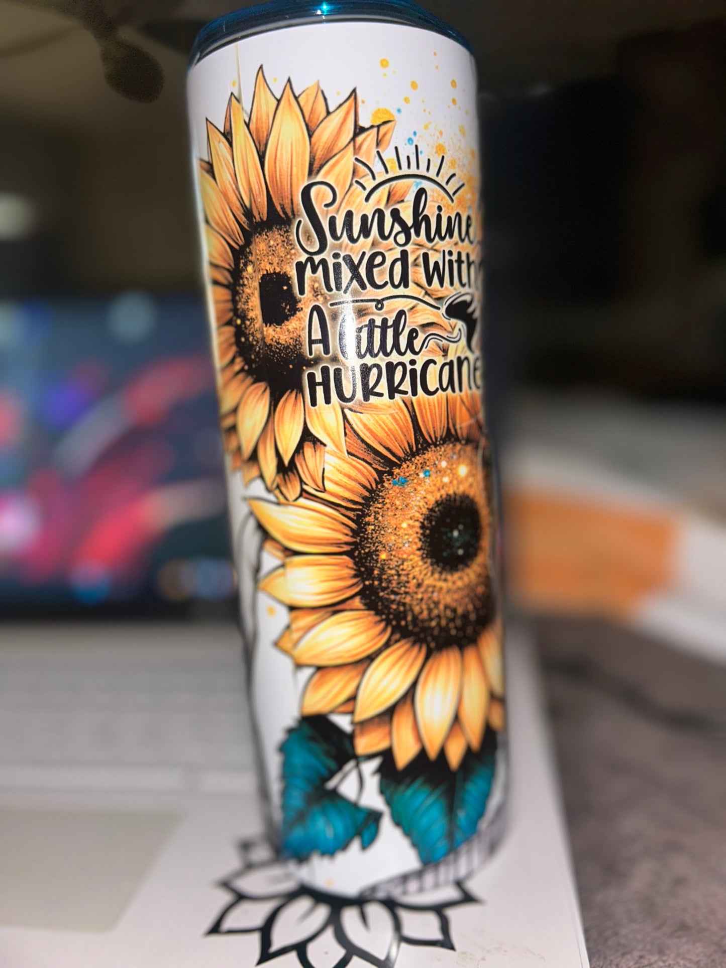 Sunshine mix with a little hurricane